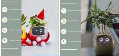 Smart Planter Endless Fun Over 49 Rich Expressions 7 Smart Sensors And AI Chips Make Raising Plants Easy And Fun EZeeget online shop