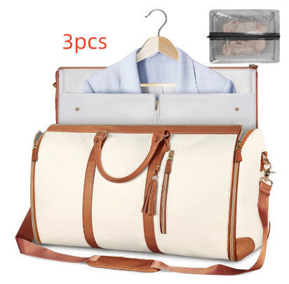 Large Capacity Travel Duffle Bag Women's Handbag Folding Suit Bag Waterproof Clothes Totes EZeeget online shop