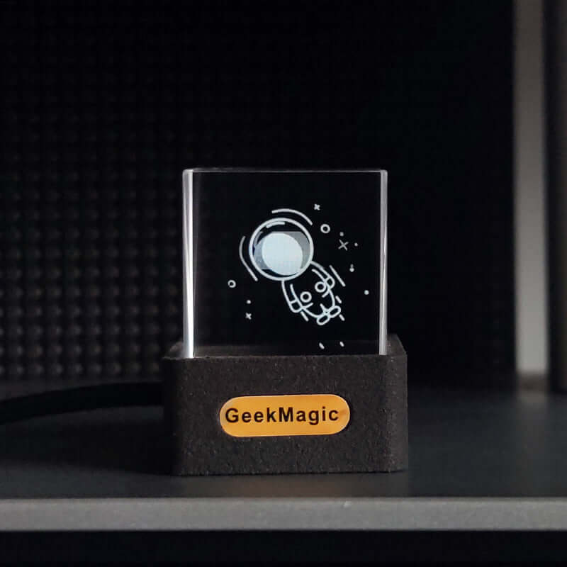 Trendy Mini Transparent WiFi Weather Clock Decoration Display EZeeget online shop