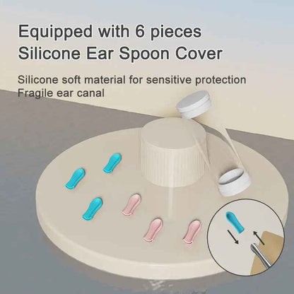 Comes With 6 Ear Scoops For Earwax Removal, Ear Cleaner With Camera - EZEEGET