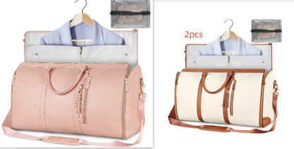 Large Capacity Travel Duffle Bag Women's Handbag Folding Suit Bag Waterproof Clothes Totes EZeeget online shop
