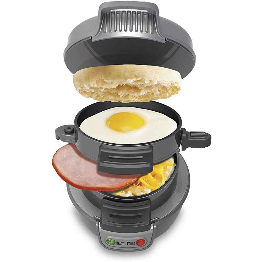 Household Breakfast Machine Hamburg Sandwich Maker With Egg Cooker Ring Machine Bread Sandwich Machine Waffle Machine - EZEEGET