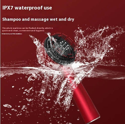 Electric Massage Comb Home Scalp Drain Comb Red Light Anti-slip Hair Care Multi-functional Massage Comb EZeeget online shop