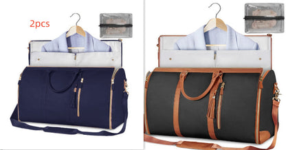 Large Capacity Travel Duffle Bag Women's Handbag Folding Suit Bag Waterproof Clothes Totes EZeeget online shop
