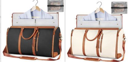 Large Capacity Travel Duffle Bag Women's Handbag Folding Suit Bag Waterproof Clothes Totes EZeeget online shop