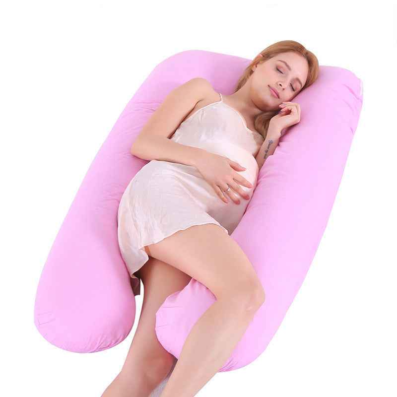 Summer Sleeping Support Pillow For Pregnant Women U Shape Maternity Pillows Pregnancy Ice Silk - EZEEGET