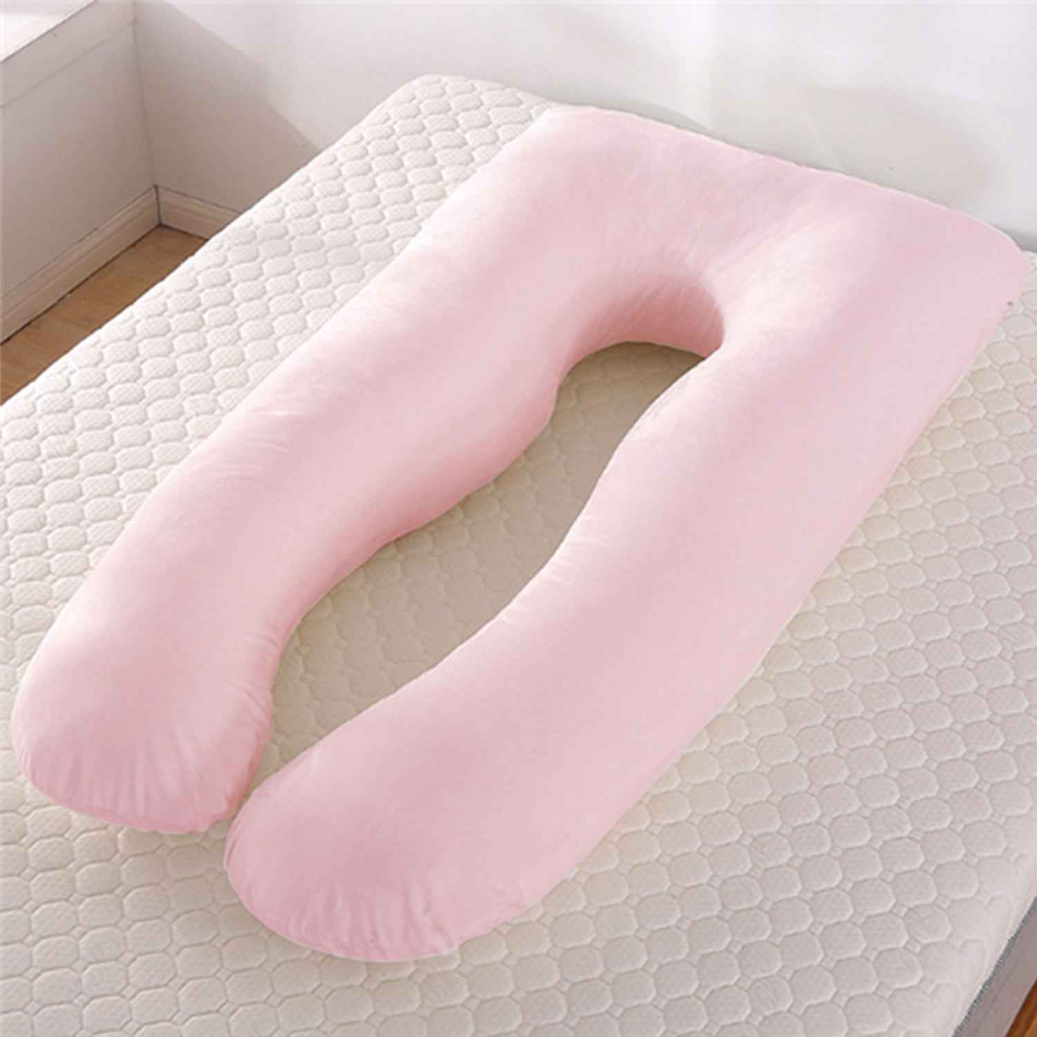 Summer Sleeping Support Pillow For Pregnant Women U Shape Maternity Pillows Pregnancy Ice Silk - EZEEGET