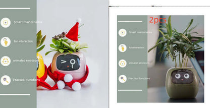 Smart Planter Endless Fun Over 49 Rich Expressions 7 Smart Sensors And AI Chips Make Raising Plants Easy And Fun EZeeget online shop