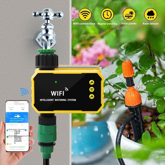 WiFi Smart Timing Irrigator Solar Controller - EZeeget online shop 