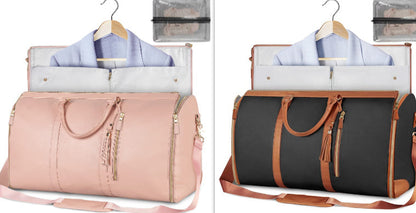 Large Capacity Travel Duffle Bag Women's Handbag Folding Suit Bag Waterproof Clothes Totes EZeeget online shop