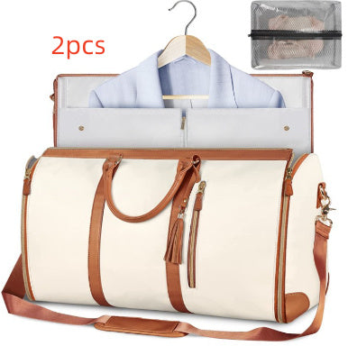 Large Capacity Travel Duffle Bag Women's Handbag Folding Suit Bag Waterproof Clothes Totes EZeeget online shop