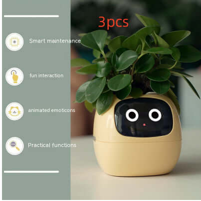 Smart Planter Endless Fun Over 49 Rich Expressions 7 Smart Sensors And AI Chips Make Raising Plants Easy And Fun EZeeget online shop