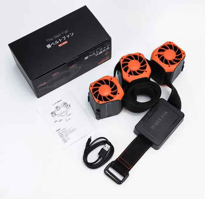 Usb Charging Portable Fan - Compact and Convenient Belt Fan for On-the-Go Comfort - EZEEGET