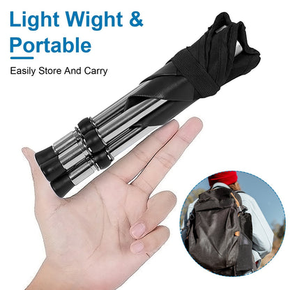 1Pc Foldable Camping Stool Retractable Portable Folding Chair Easy Setup Lightweight Backpacking Stool Carry Bag Fishing Camping Hiking BBQ EZeeget online shop