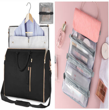 Large Capacity Travel Duffle Bag Women's Handbag Folding Suit Bag Waterproof Clothes Totes EZeeget online shop