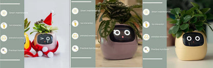 Smart Planter Endless Fun Over 49 Rich Expressions 7 Smart Sensors And AI Chips Make Raising Plants Easy And Fun EZeeget online shop