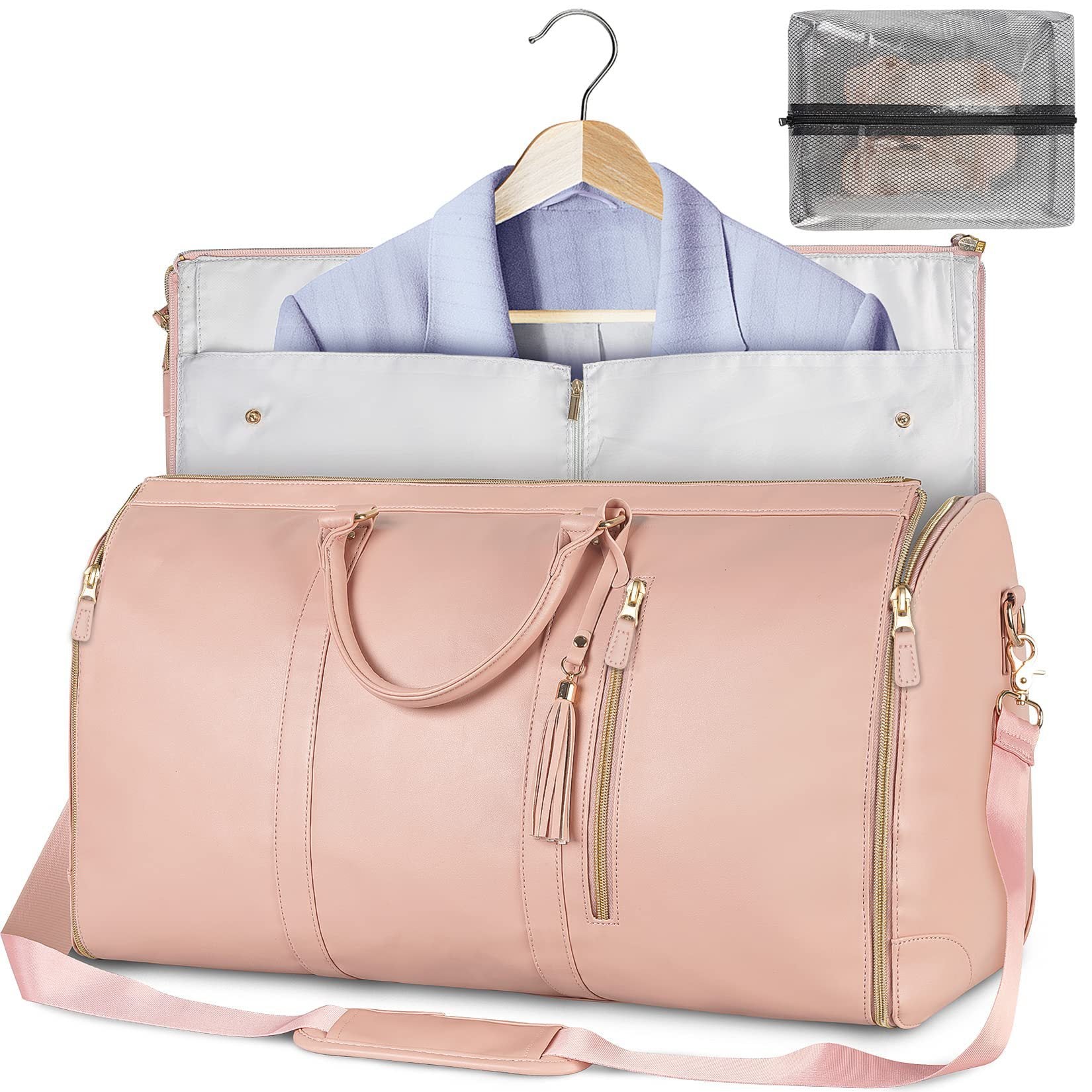Large Capacity Travel Duffle Bag Women's Handbag Folding Suit Bag Waterproof Clothes Totes EZeeget online shop