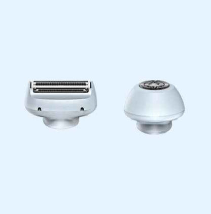 2 In 1 Hair Removal Epilator USB Rechargeable Trimmer Women Body Razor Face Leg Armpit Bikini Hand Pubic Shaver Hair Remover - EZEEGET
